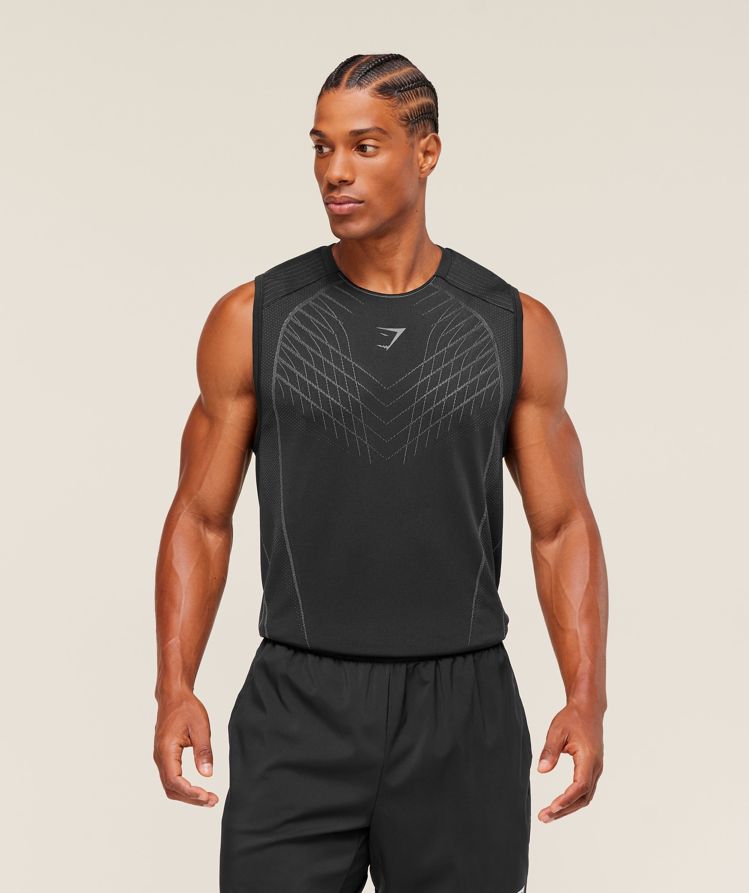 Gymshark Apex Seamless Tank Black