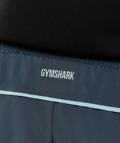 Gymshark Arrival Contrast Shorts Stealth Blue