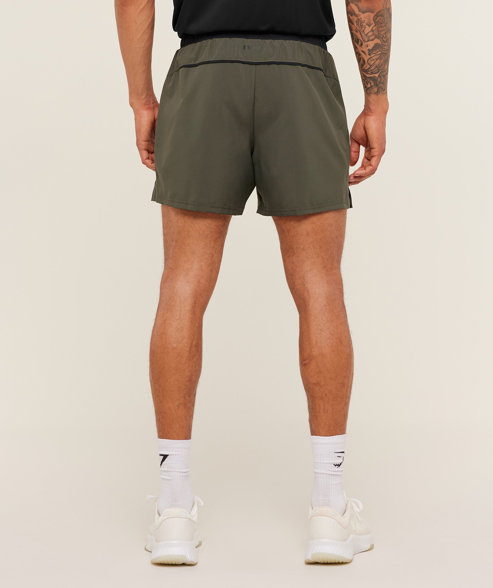 Gymshark Arrival Contrast Shorts Strength Green