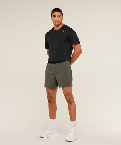 Gymshark Arrival Contrast Shorts Strength Green