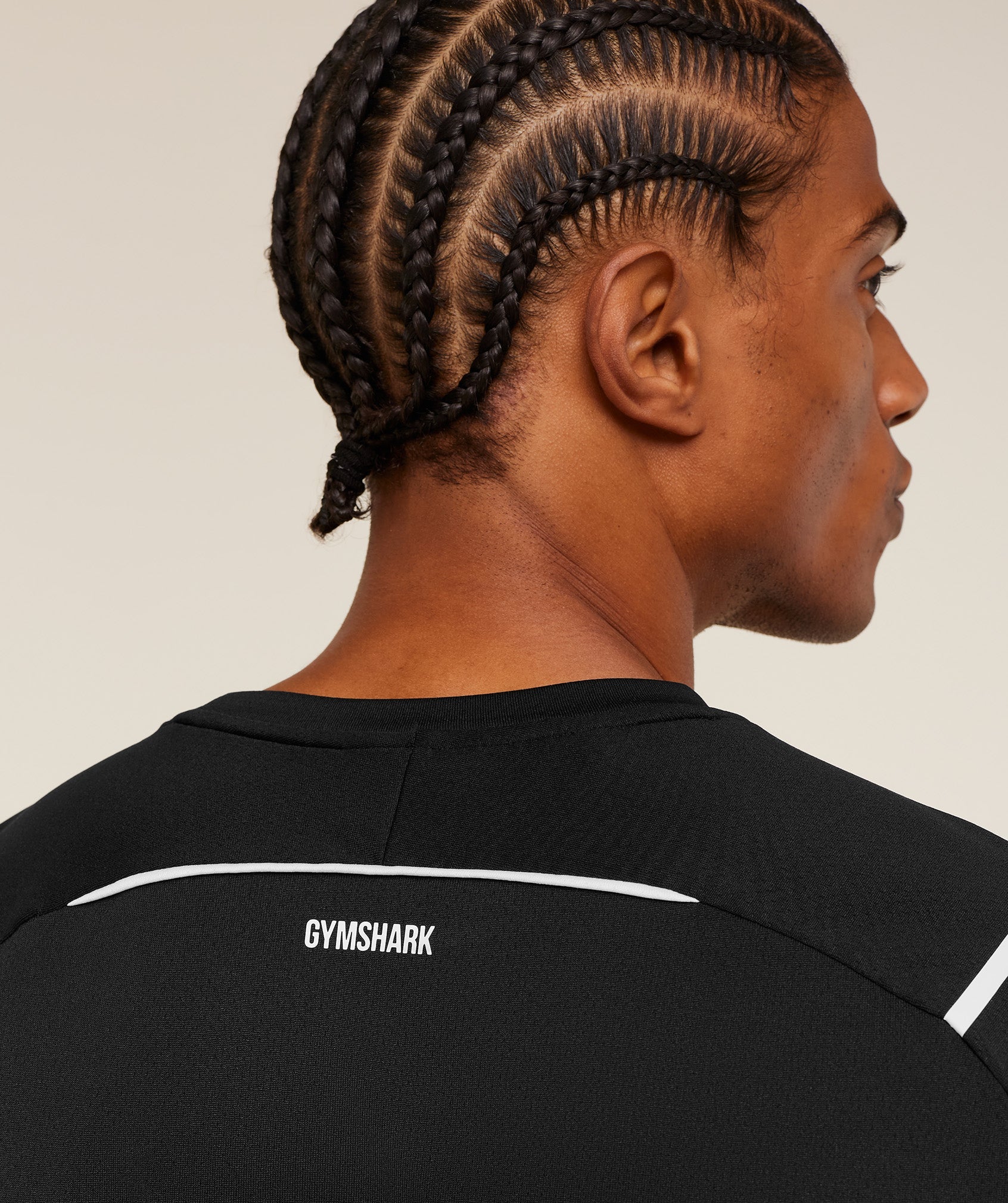 Gymshark Arrival Contrast T-Shirt Black