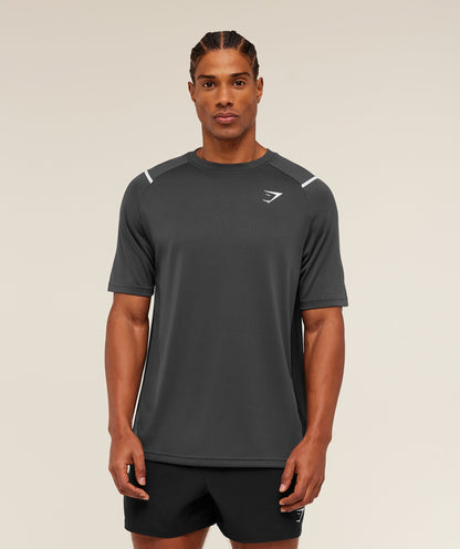 Gymshark Arrival Contrast T-Shirt Grey