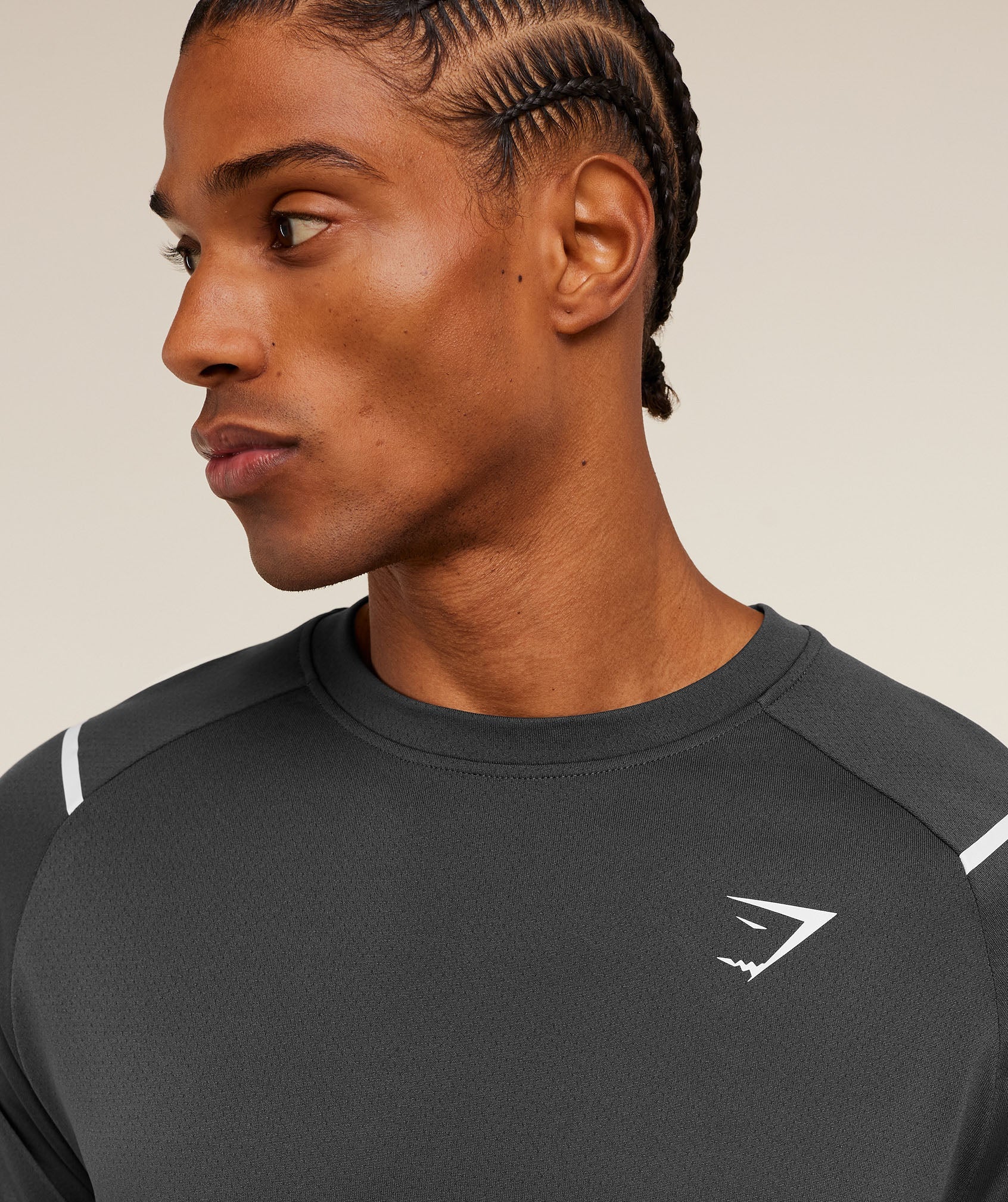 Gymshark Arrival Contrast T-Shirt Grey