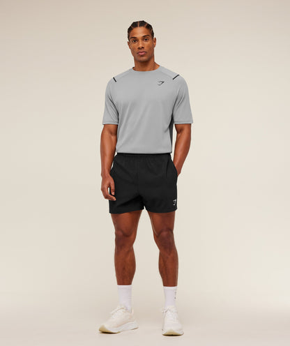 Gymshark Arrival Contrast T-Shirt Smokey Grey