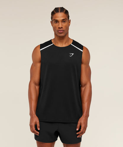 Gymshark Arrival Contrast Tank Black