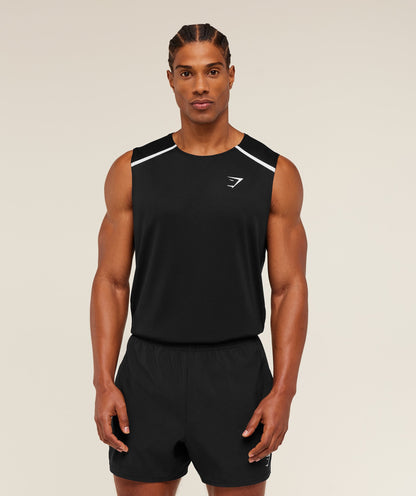 Gymshark Arrival Contrast Tank Black