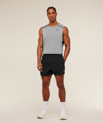 Gymshark Arrival Contrast Tank Smokey Grey