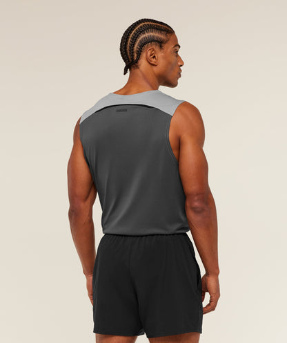 Gymshark Arrival Contrast Tank Smokey Grey