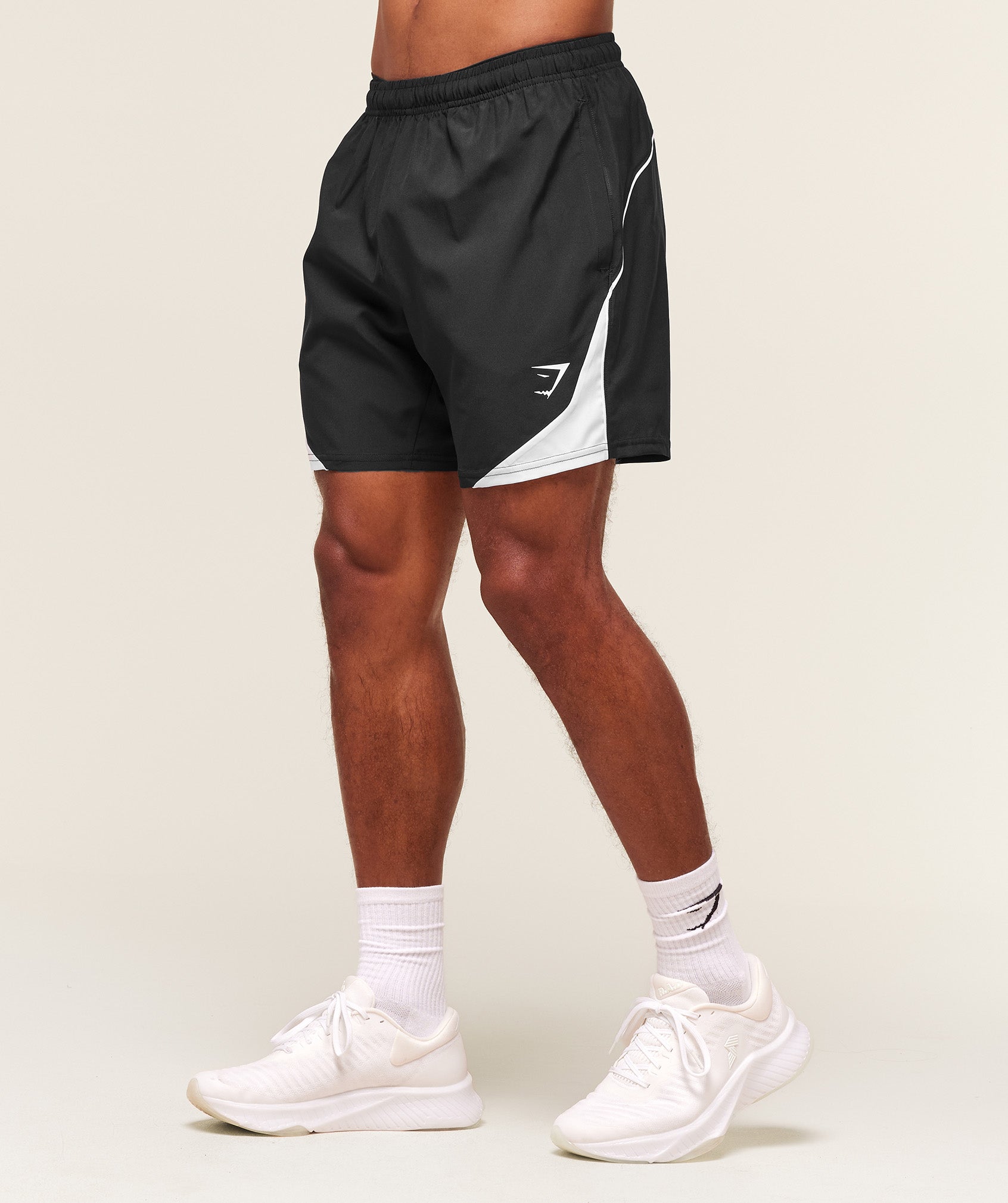 Gymshark Arrival Block 6" Shorts Black