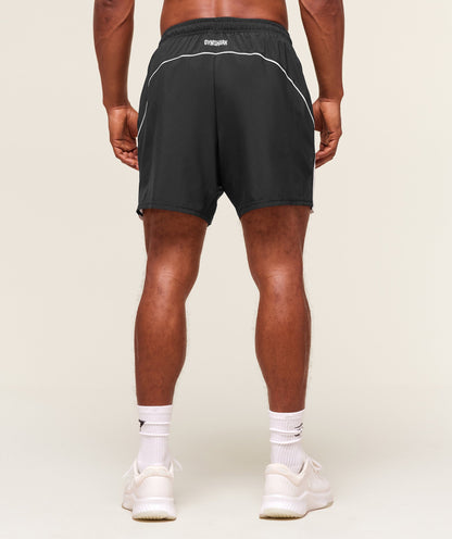Gymshark Arrival Block 6" Shorts Black