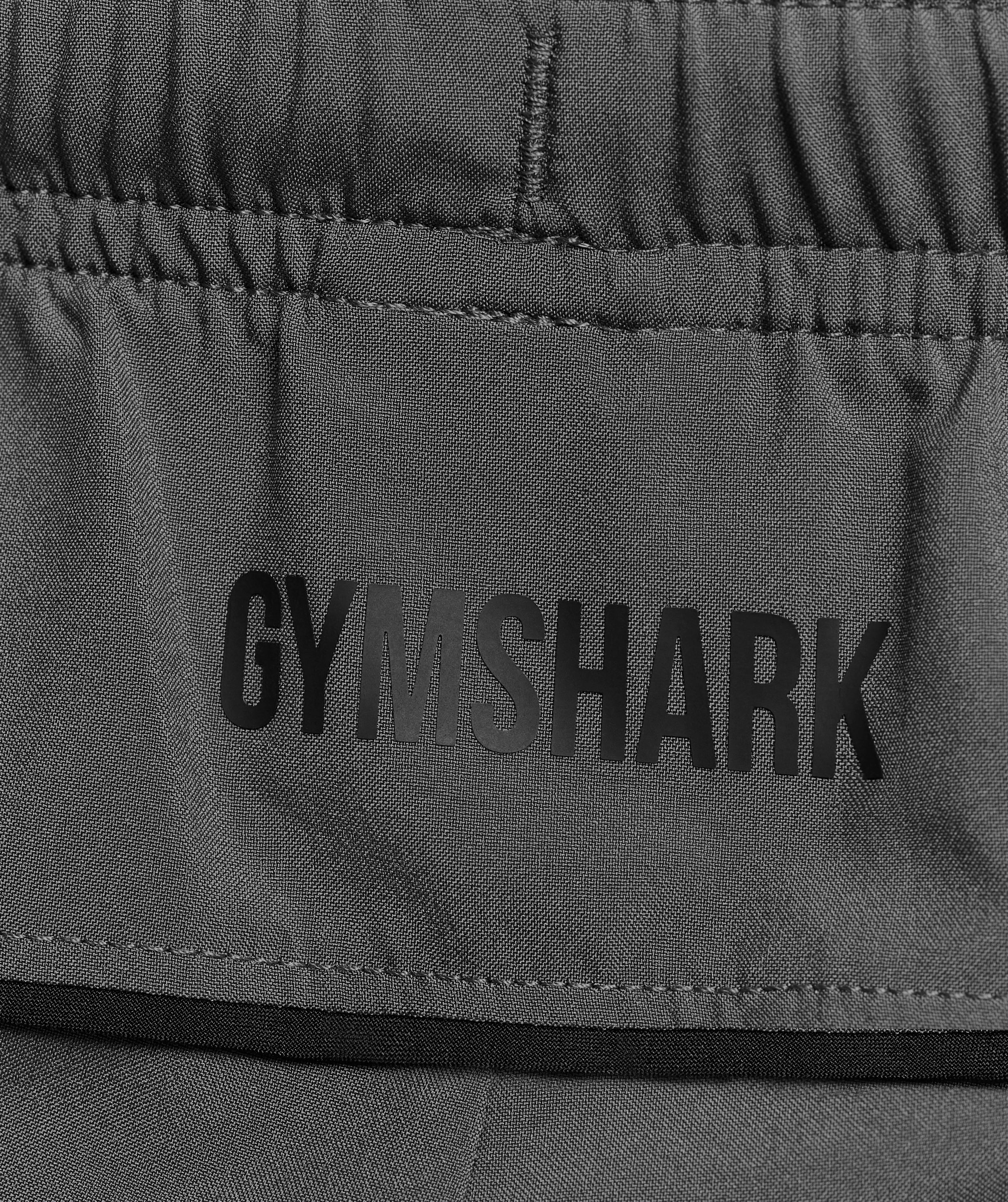 Gymshark Arrival Block 6" Shorts Dark Grey
