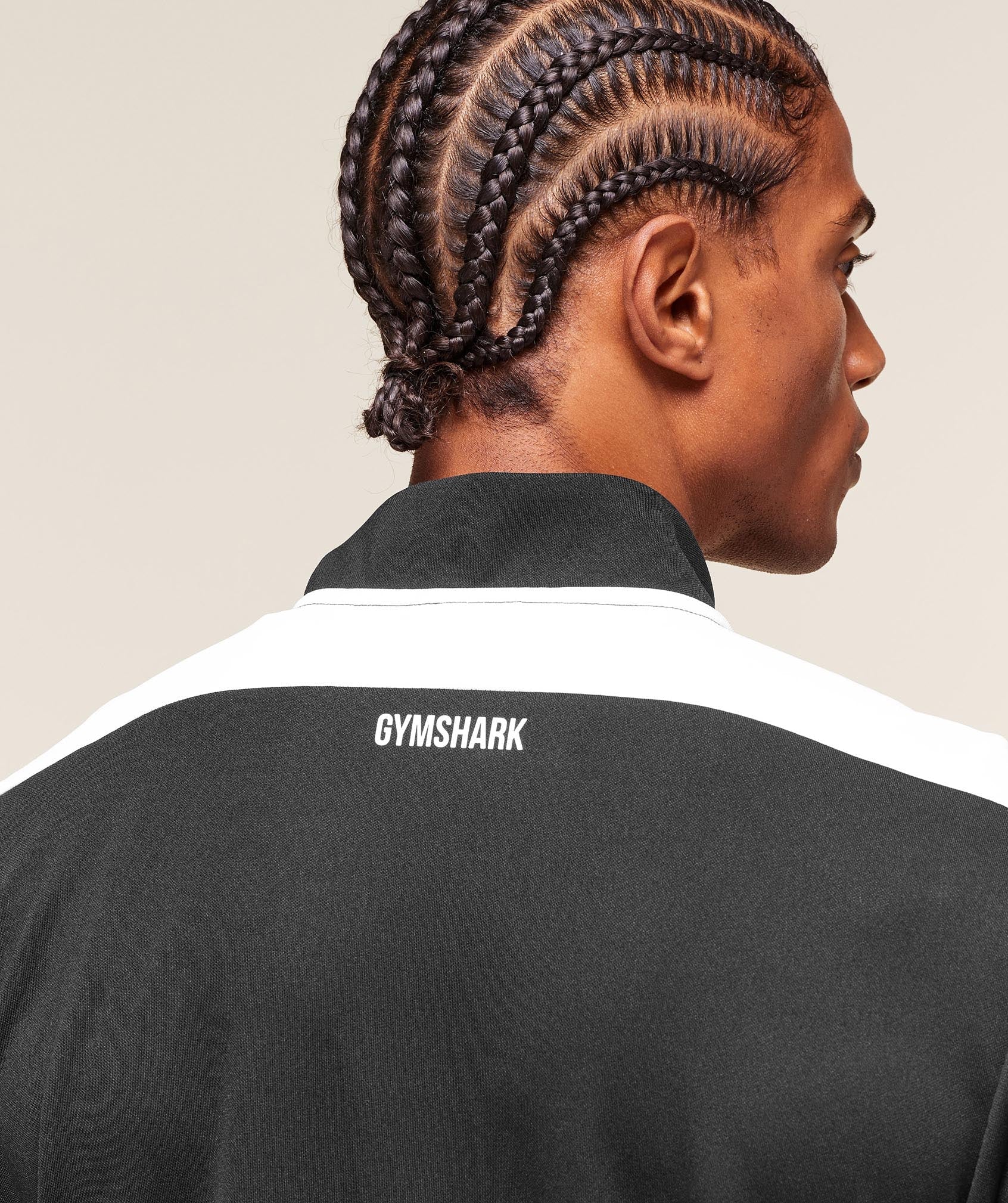 Gymshark Arrival Block Track Jacket Black