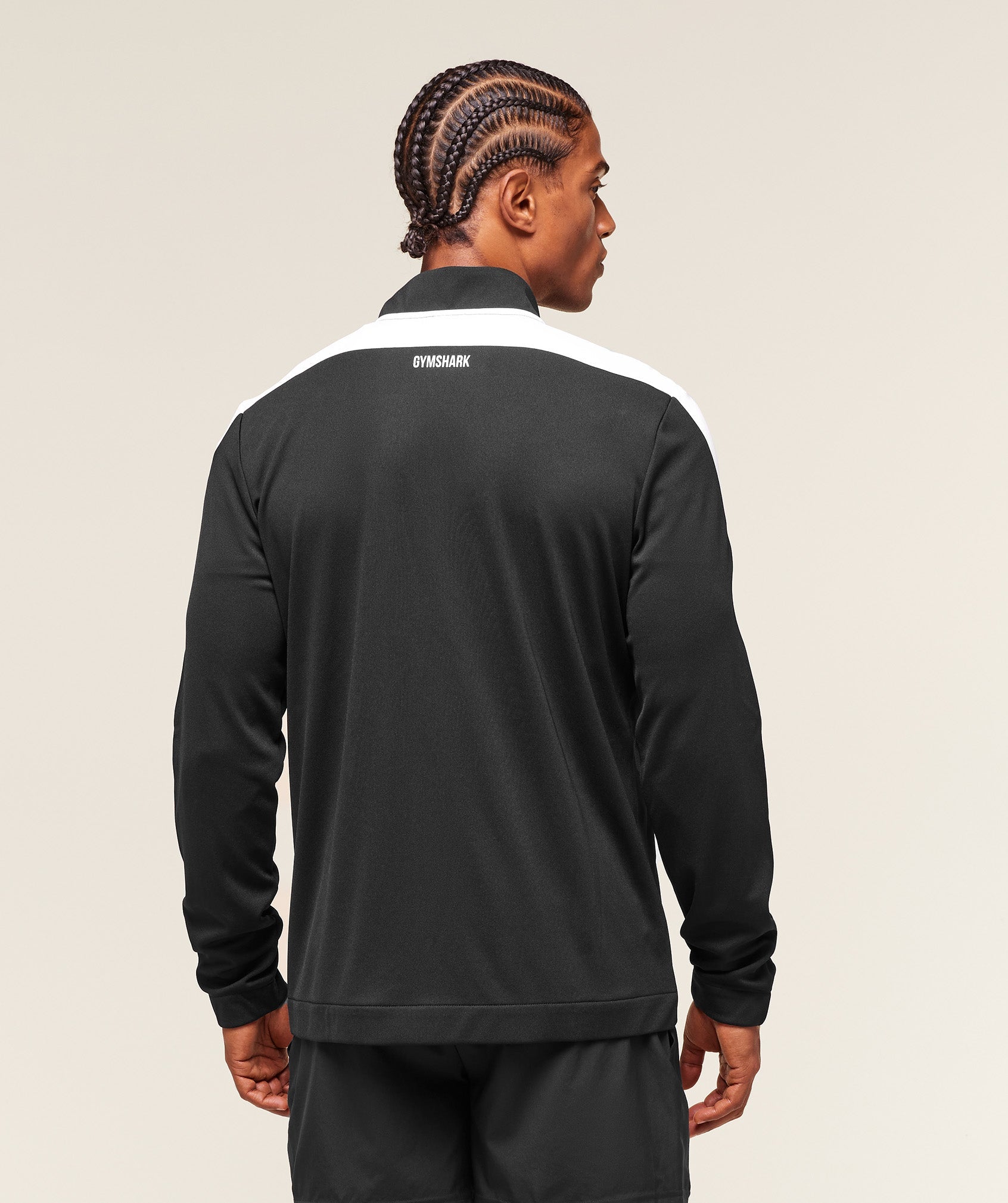 Gymshark Arrival Block Track Jacket Black