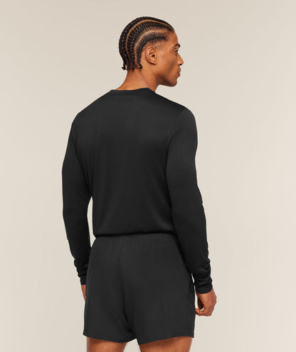 Gymshark Arrival Long Sleeve T-Shirt Black