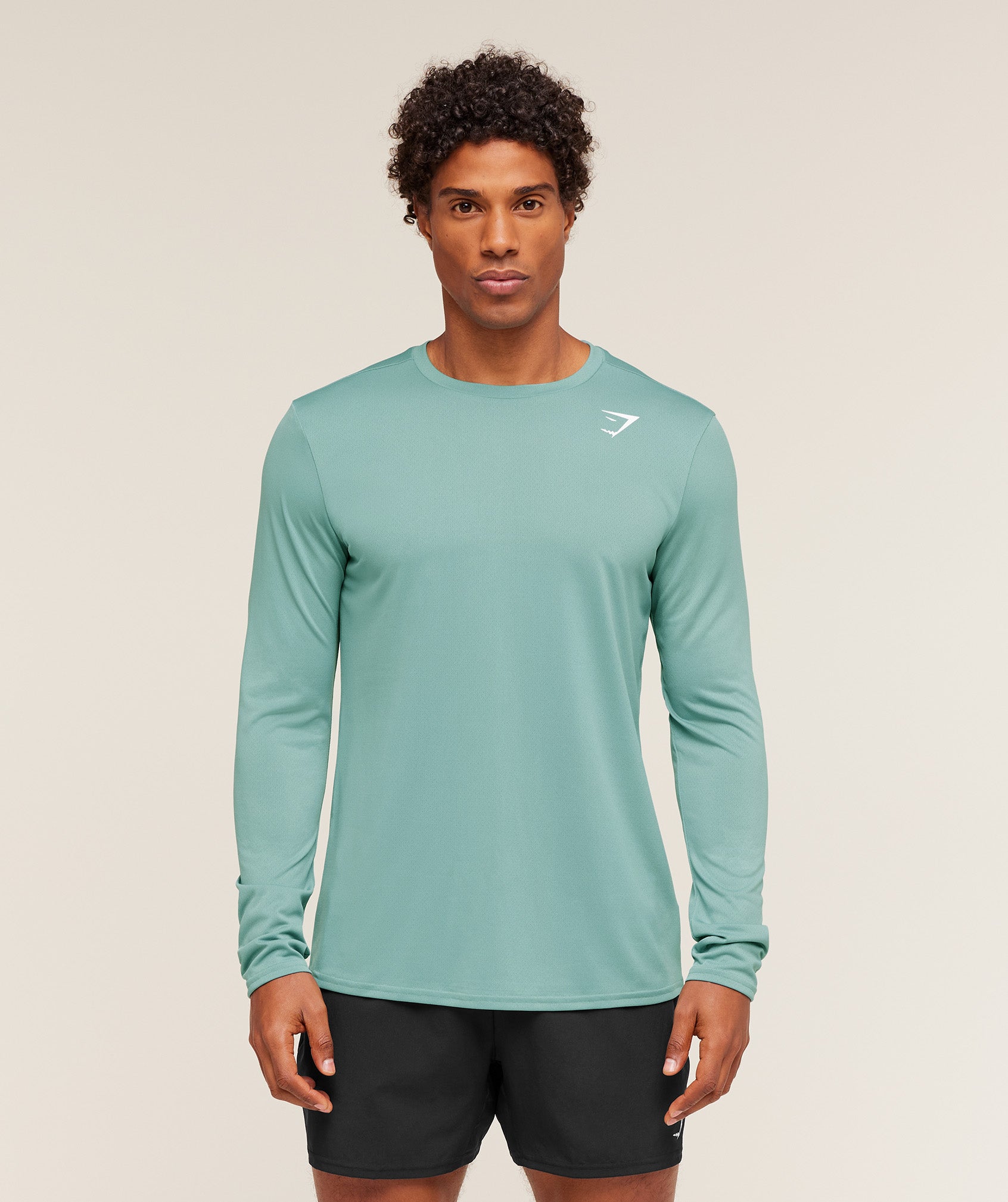 Gymshark Arrival Long Sleeve T-Shirt Muted Teal