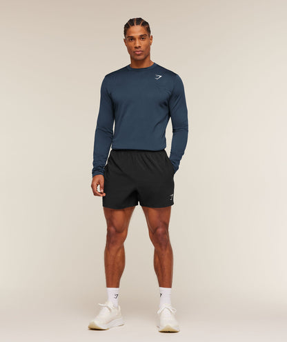 Gymshark Arrival Long Sleeve T-Shirt Navy