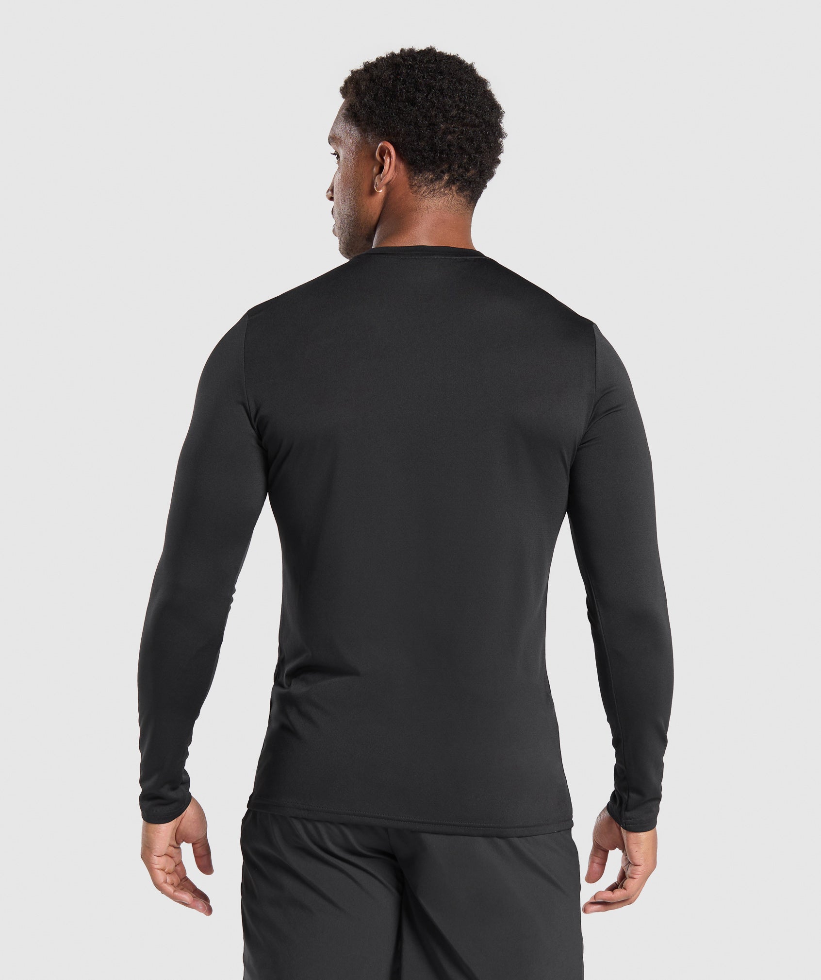 Gymshark Arrival Long Sleeve T-Shirt Black