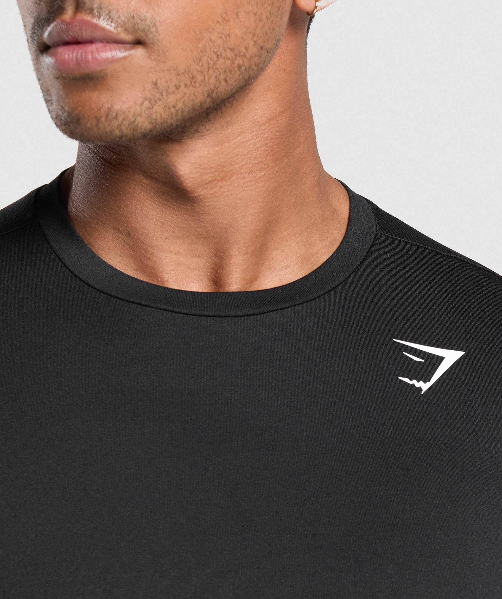 Gymshark Arrival Long Sleeve T-Shirt Black