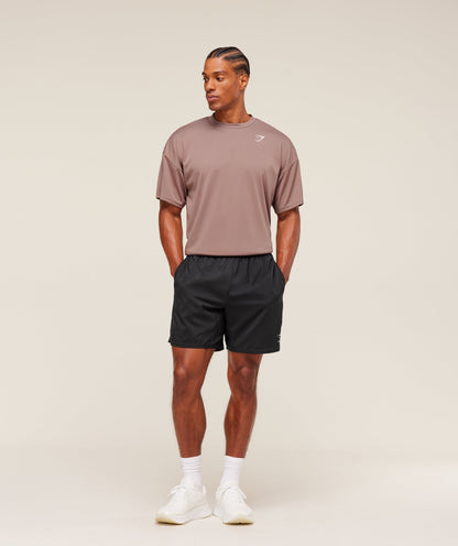 Gymshark Arrival Oversized T-Shirt Chestnut Pink