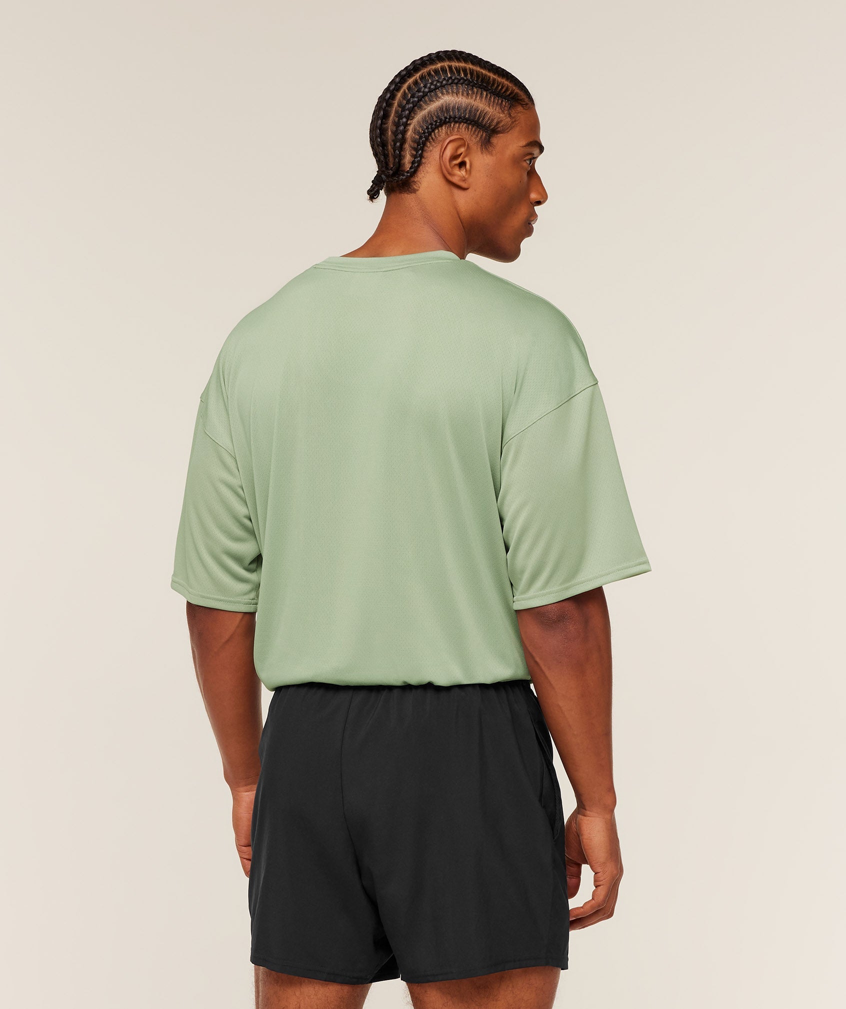 Gymshark Arrival Oversized T-Shirt Gs Haze Green