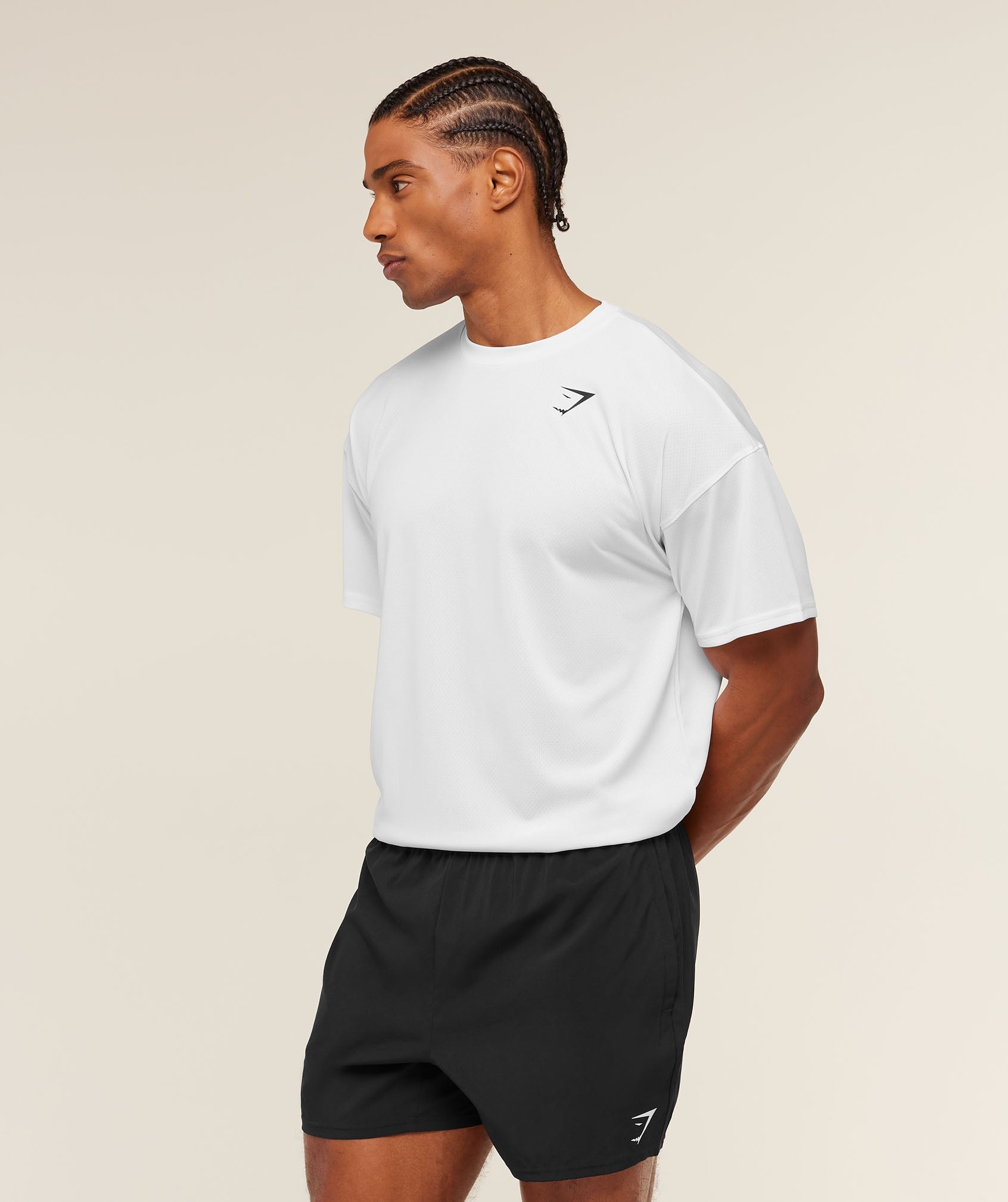 Gymshark Oversized Performance T-Shirt White