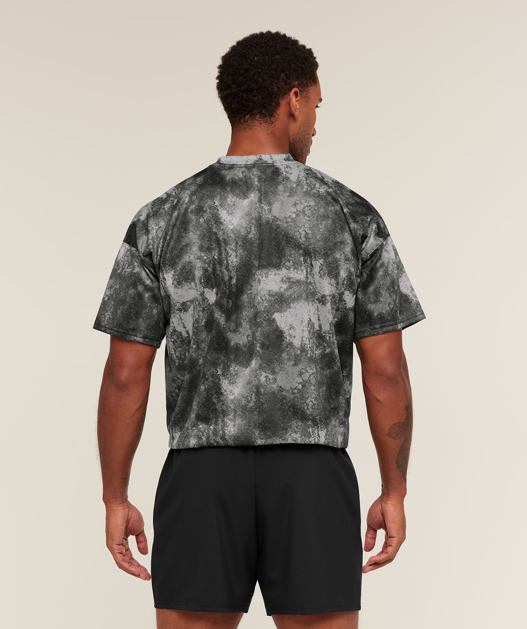 Gymshark Arrival Oversized T-Shirt Smokey Grey
