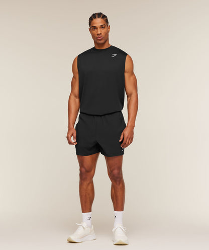 Gymshark Arrival Oversized Tank Black