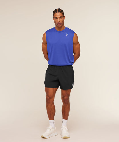 Gymshark Arrival Oversized Tank Force Blue
