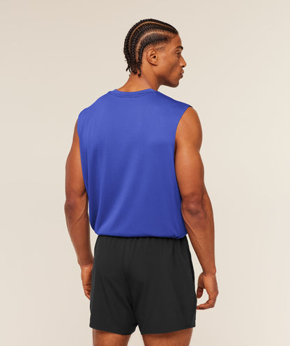 Gymshark Arrival Oversized Tank Force Blue