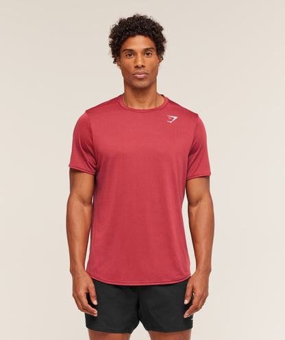 Gymshark Arrival T-Shirt Athletic Burgundy