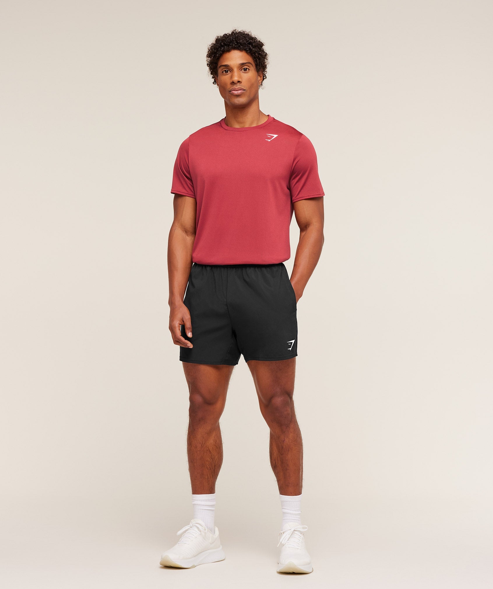 Gymshark Arrival T-Shirt Athletic Burgundy