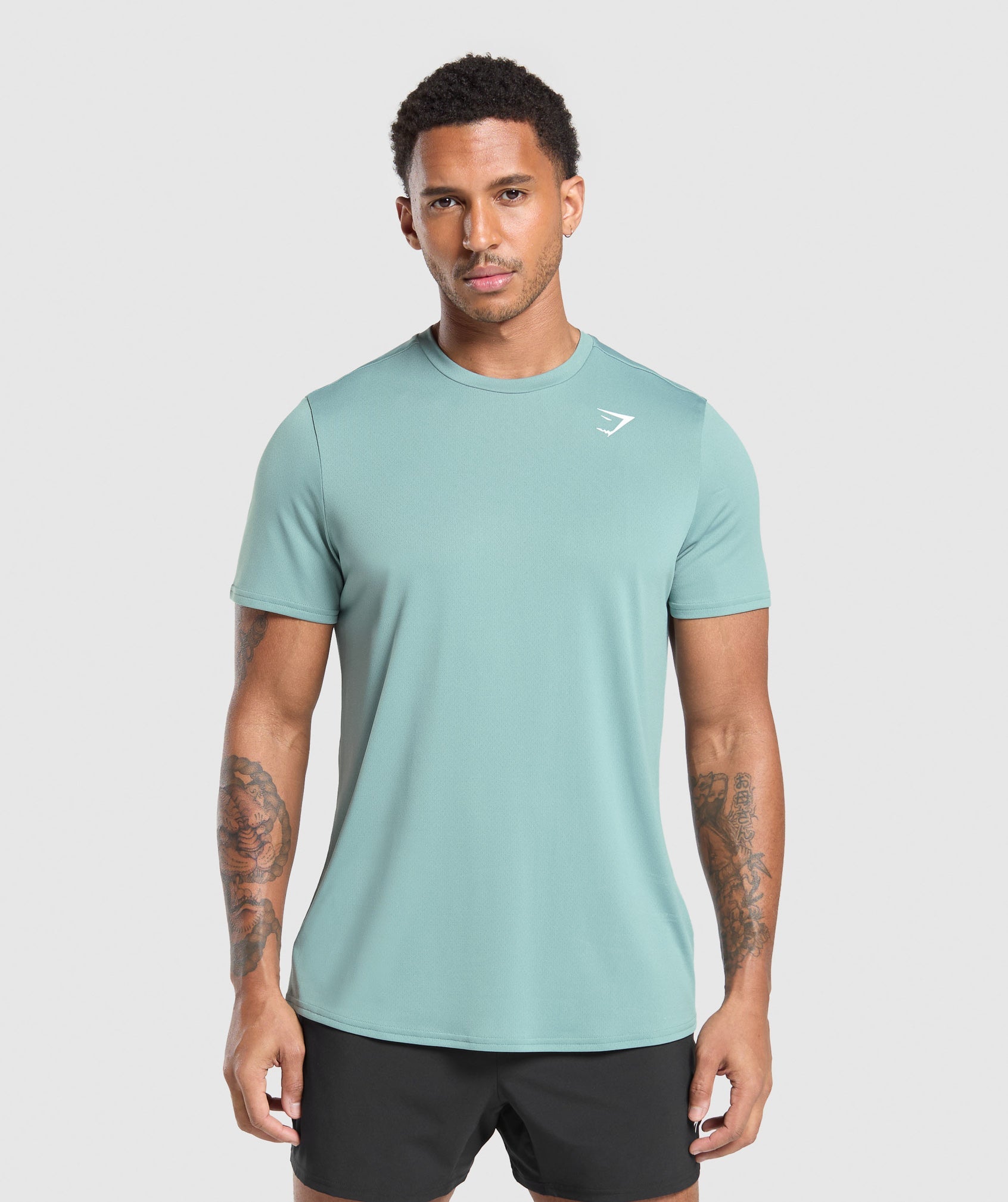 Gymshark Arrival Regular Fit T-Shirt Celeste Blue