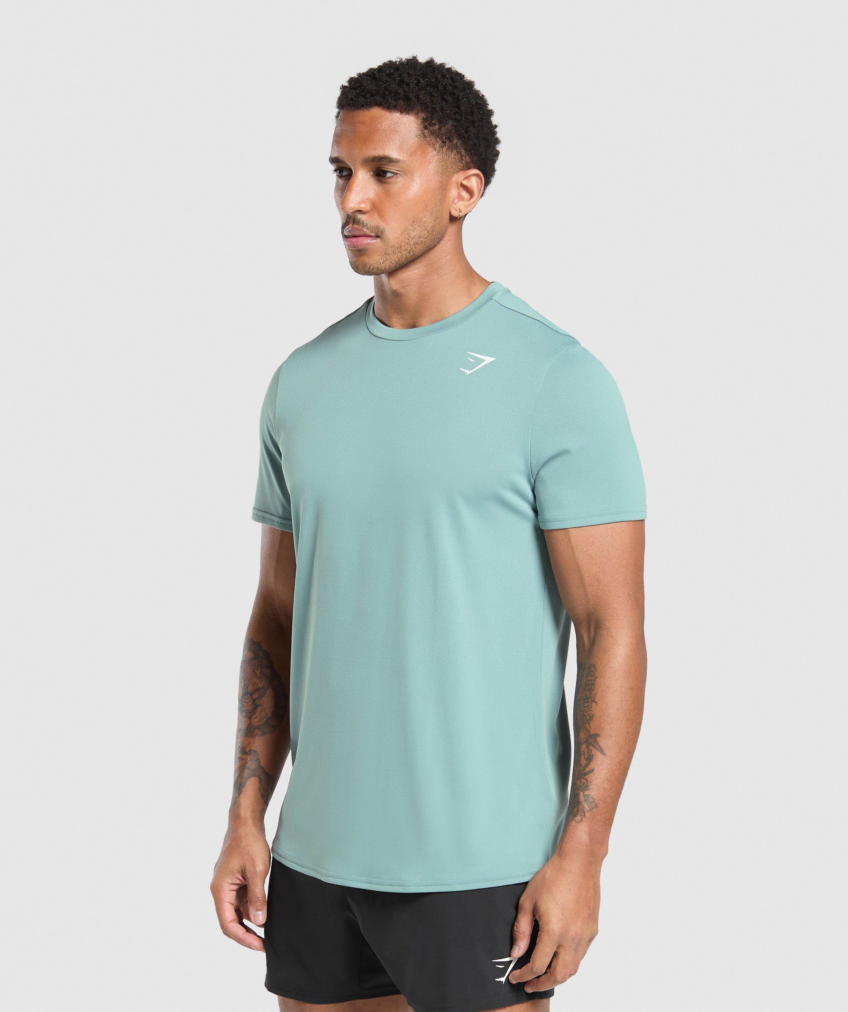Gymshark Arrival Regular Fit T-Shirt Celeste Blue