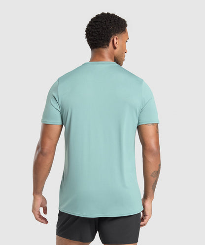 Gymshark Arrival Regular Fit T-Shirt Celeste Blue