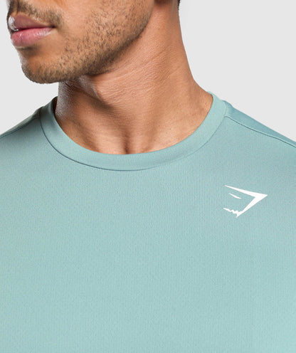 Gymshark Arrival Regular Fit T-Shirt Celeste Blue
