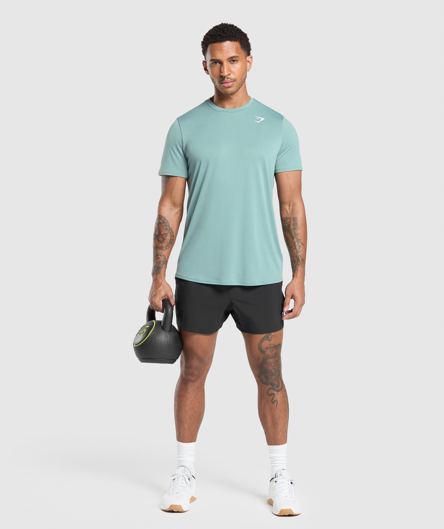 Gymshark Arrival Regular Fit T-Shirt Celeste Blue