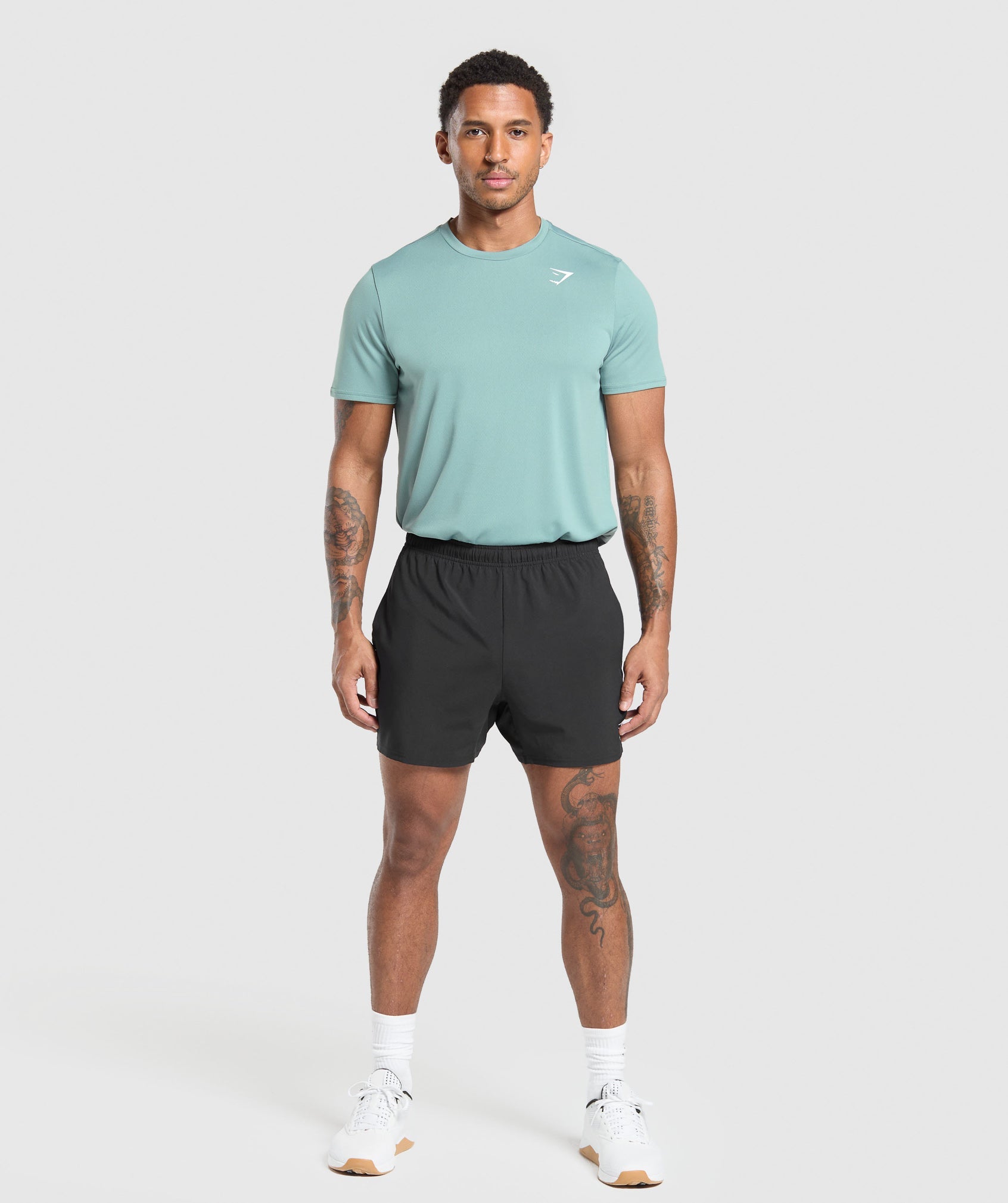 Gymshark Arrival Regular Fit T-Shirt Celeste Blue