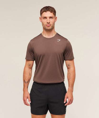Gymshark Arrival T-Shirt Soft Brown
