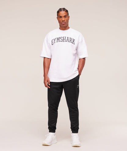 Gymshark Arrival Knit Block Joggers Black