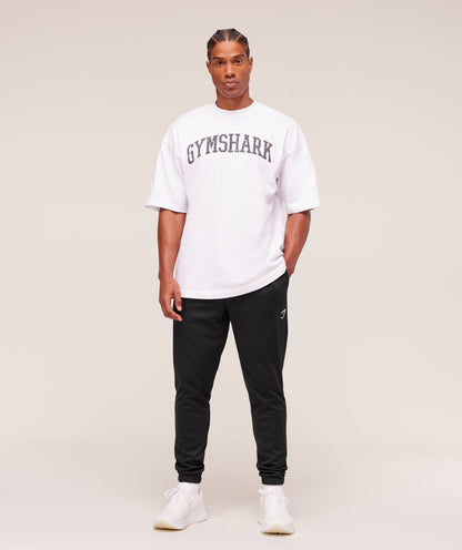 Gymshark Arrival Knit Block Joggers Black