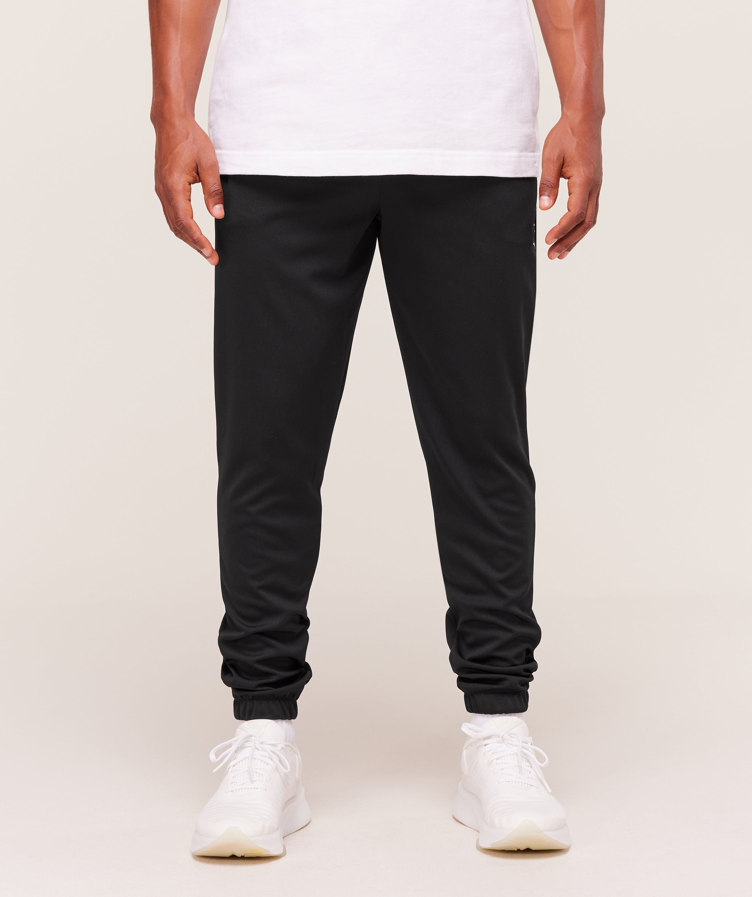 Gymshark Arrival Knit Block Joggers Black