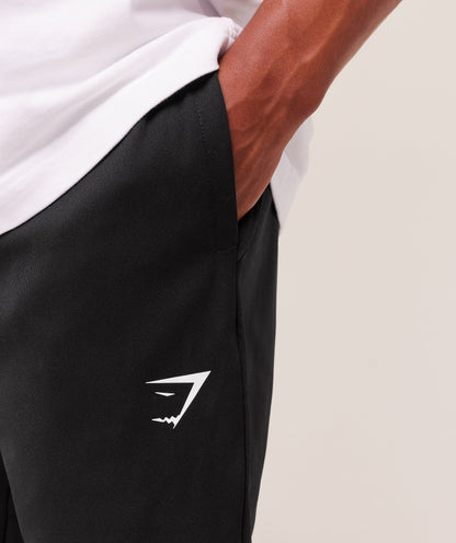 Gymshark Arrival Knit Block Joggers Black