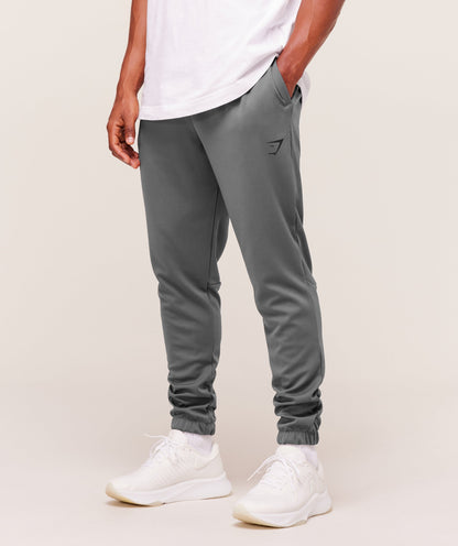 Gymshark Arrival Knit Block Joggers Dark Grey
