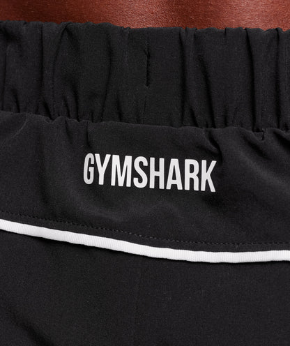 Gymshark Arrival Woven Block Joggers Black