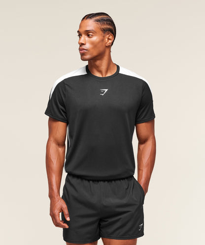 Gymshark Arrival Block T-Shirt Black