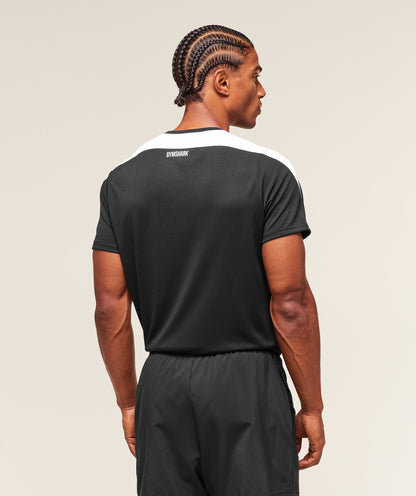 Gymshark Arrival Block T-Shirt Black
