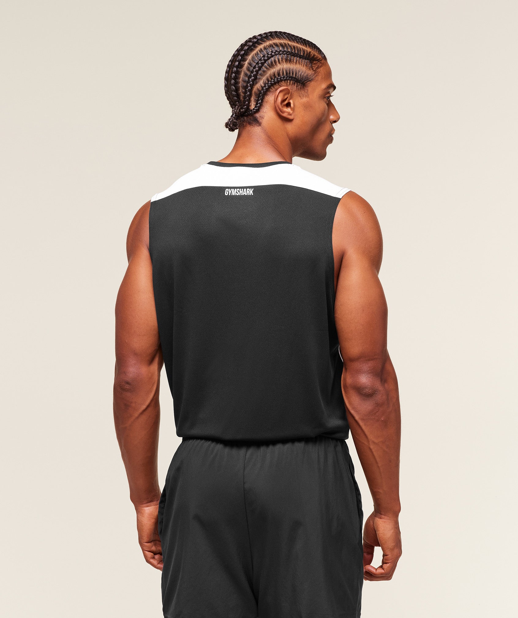 Gymshark Arrival Block Tank Black