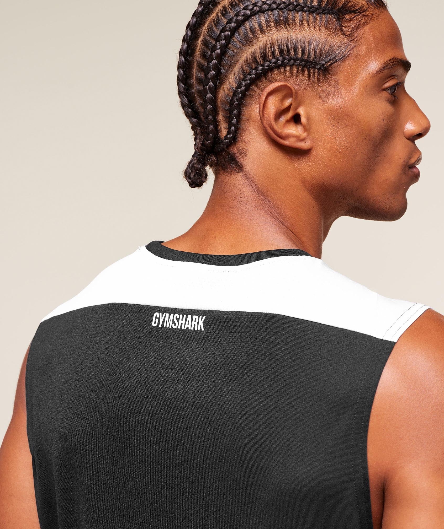 Gymshark Arrival Block Tank Black