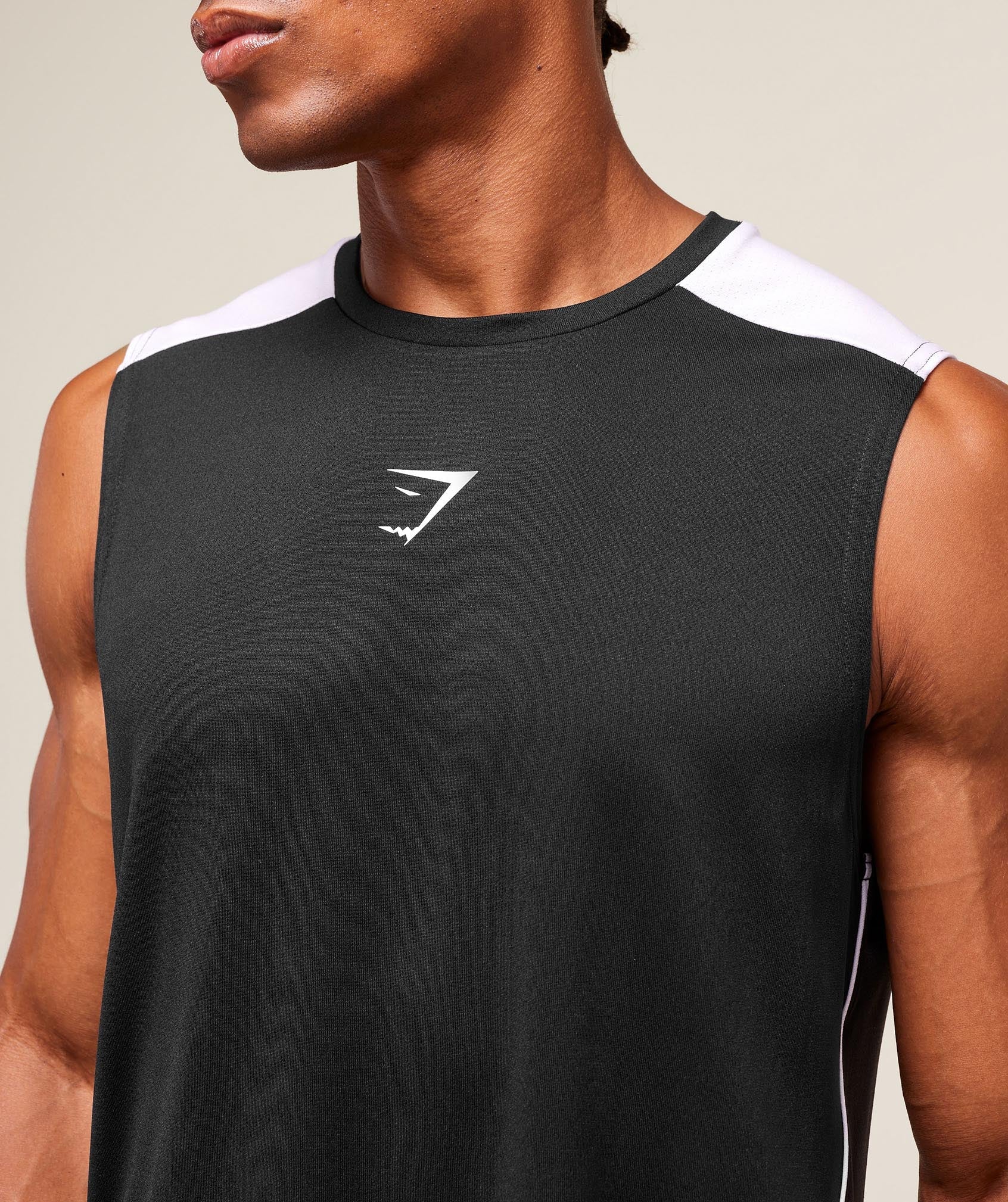Gymshark Arrival Block Tank Black