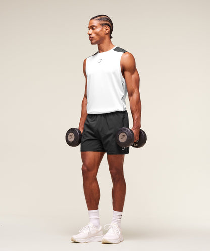 Gymshark Arrival Block Tank White